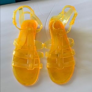 BCBGMaxAzria jelly sandals